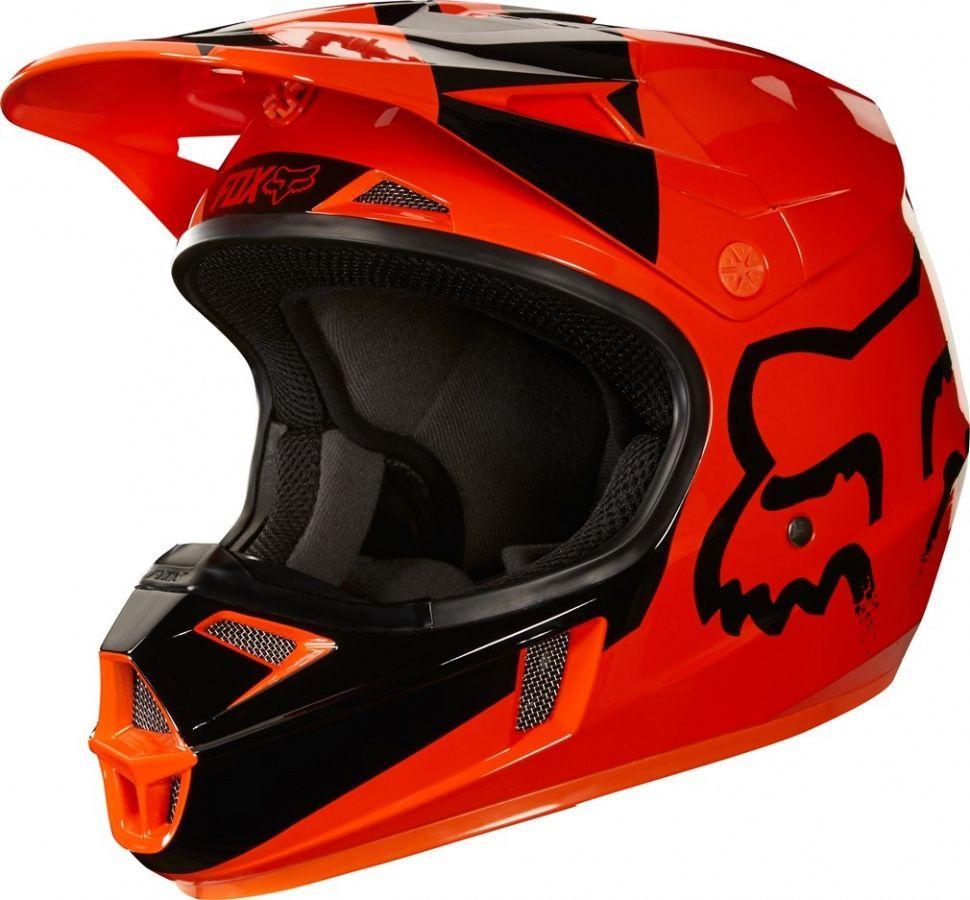Шлем подростковый Fox V1 Мastar Youth Helmet Orange