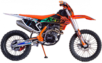 Мотоцикл кроссовый KEWS K16 CB-F 250 Оранжевый 21/18